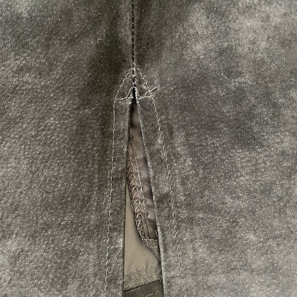 🇨🇦 Made in Canada vintage suede black skirt size 12 (better fit for size 10) - Picture 5 of 8